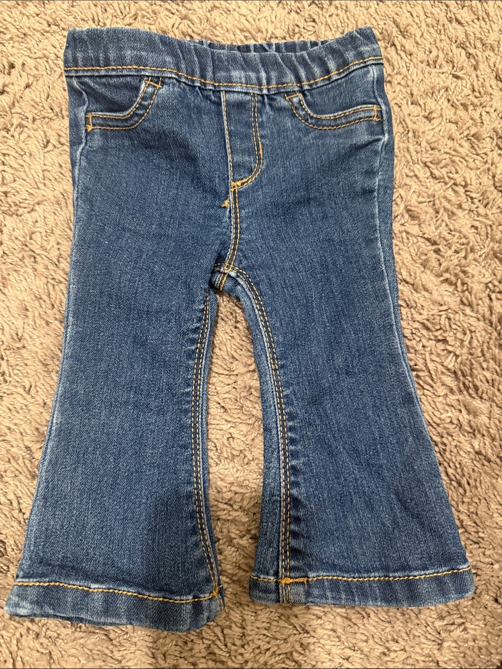Carter's Girls' Dark Blue Flared Jeans